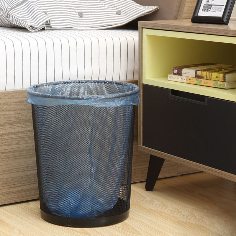 Paper Basket Mesh - Yuvarlak Metal Örgü Çöp Kovası Büyük