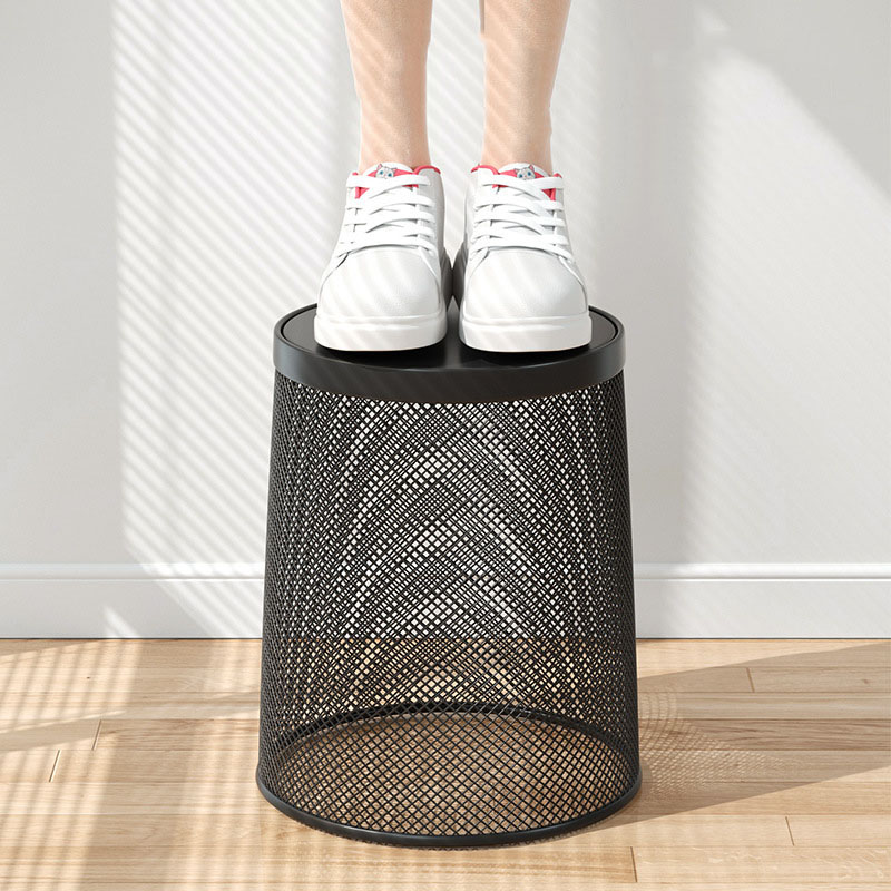 Yuvarlak Metal Örgü Çöp Kovası - Paper Basket Mesh incelemesi ve fiyatı