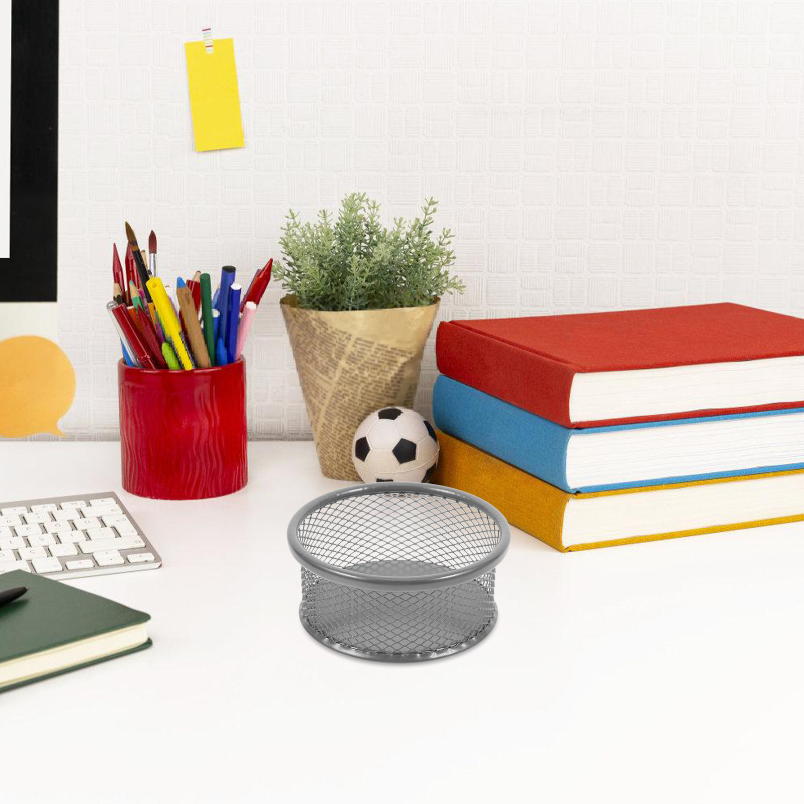 4 Adet Metal Kağıt Klips Tutuc - Paper Basket Mesh incelemesi ve fiyatı