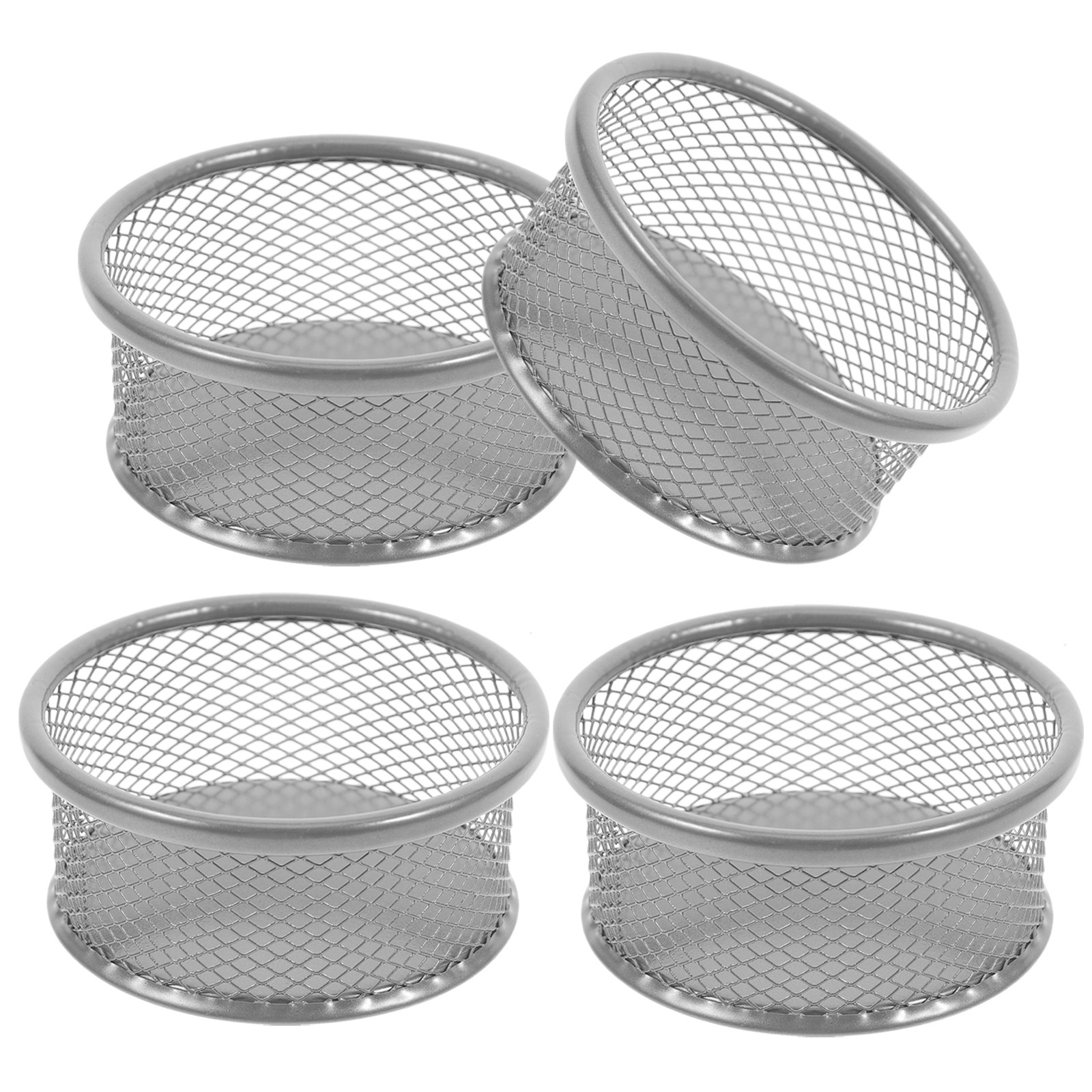 4 Adet Metal Kağıt Klips Tutuc - Paper Basket Mesh incelemesi ve fiyatı